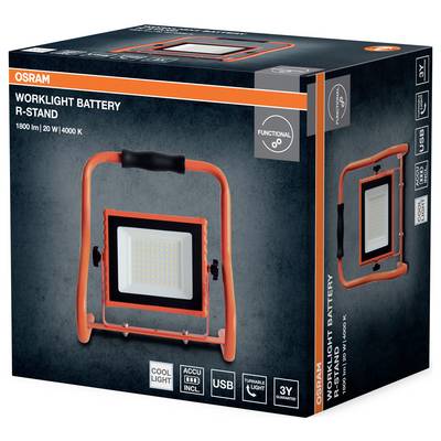 OSRAM HOMELIGHTING LED Worklight Battery R-Stand 20W 4000K LED cordless industrial light 20 W 4099854430312-2