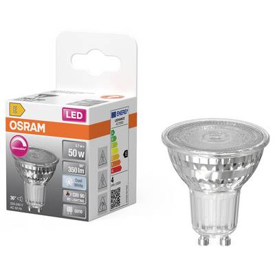 OSRAM HOMELIGHTING 4099854457500 LED reflector lamp EEC E (A - G) GU10 Reflector bulb 3.7 W Cool white (Ø x H) 50.00 mm -1
