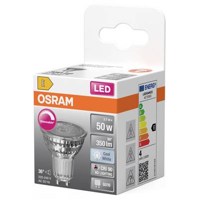 OSRAM HOMELIGHTING 4099854457500 LED reflector lamp EEC E (A - G) GU10 Reflector bulb 3.7 W Cool white (Ø x H) 50.00 mm -2