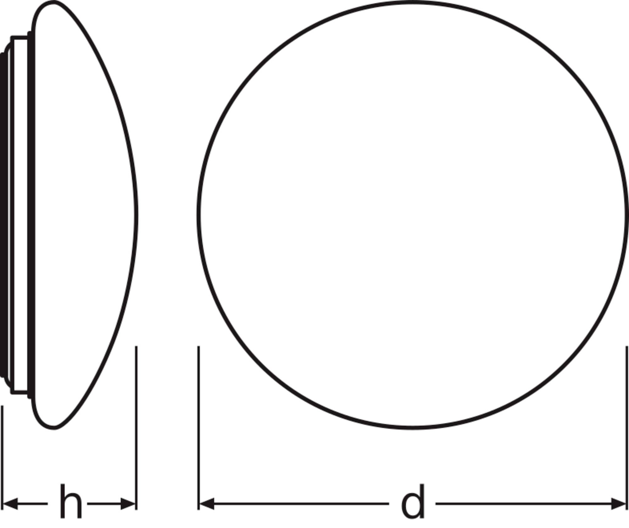 OSRAM HOMELIGHTING Ceiling Essential 400mm 24W 4000K 4099854445415 LED outdoor wall light 24.00 W White-3