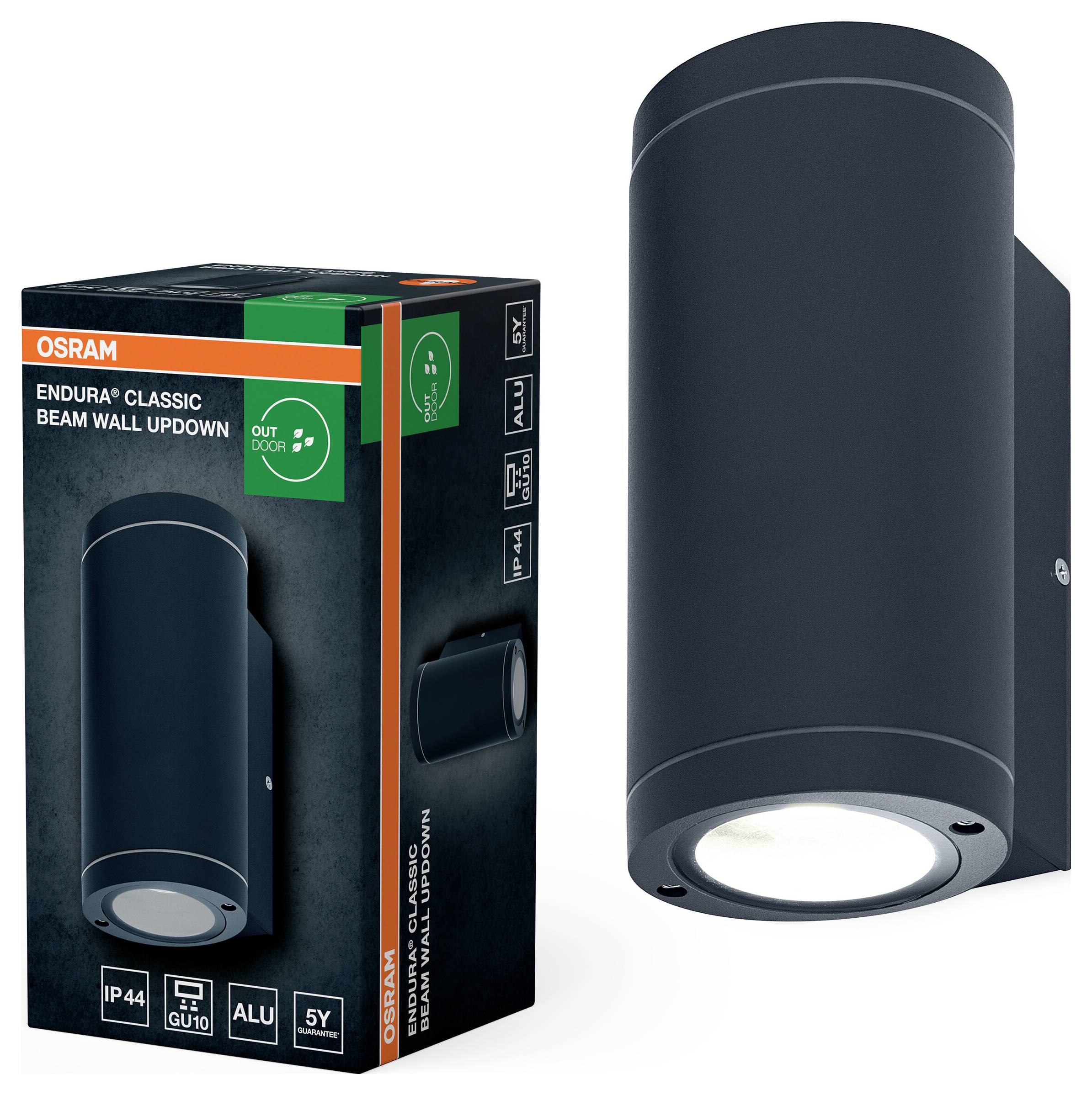 OSRAM HOMELIGHTING ENDURA Classic Beam Wall UpDown GU10 4099854451966 LED outdoor wall light LED (monochrome) GU10-1