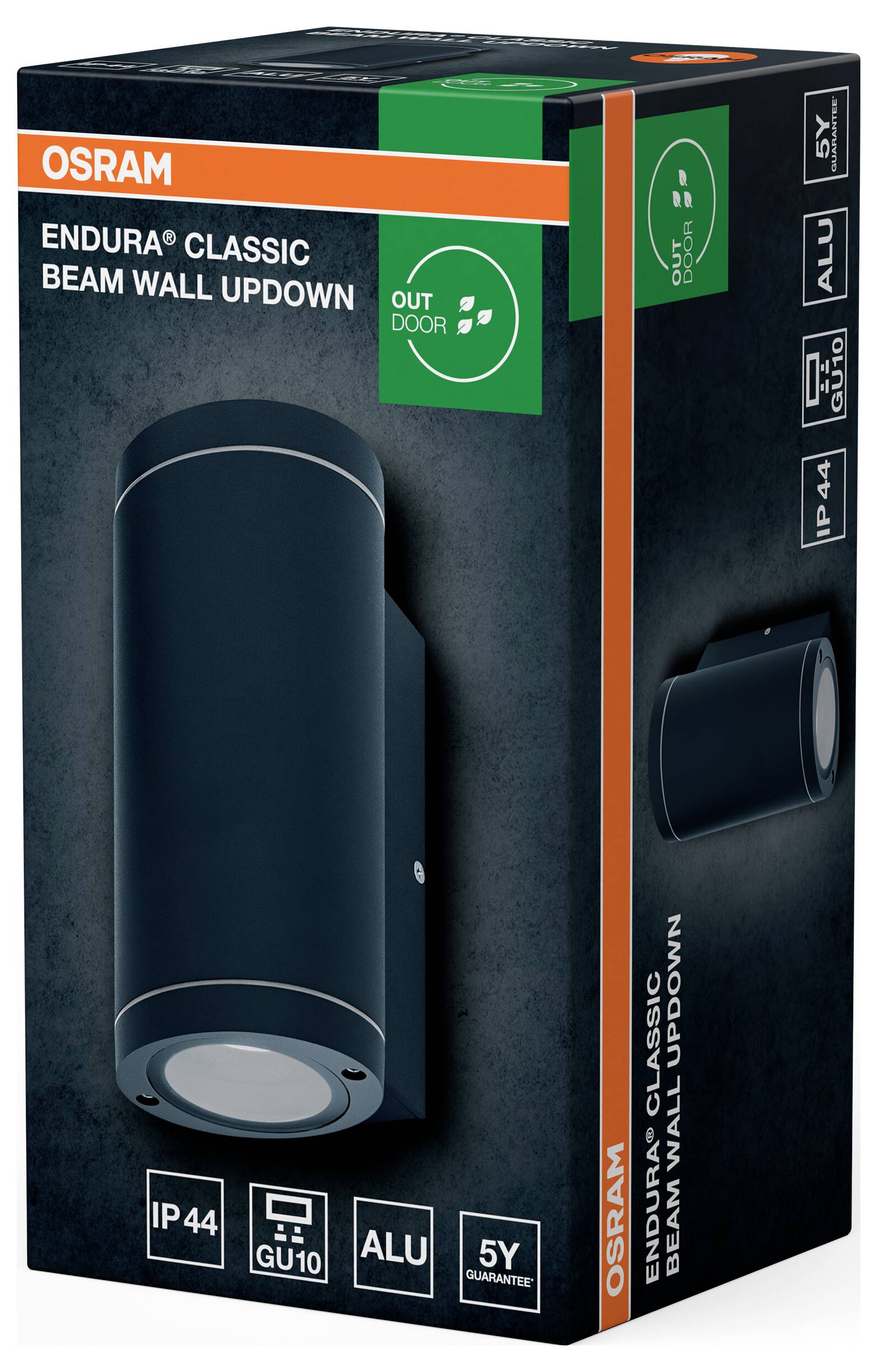 OSRAM HOMELIGHTING ENDURA Classic Beam Wall UpDown GU10 4099854451966 LED outdoor wall light LED (monochrome) GU10-2