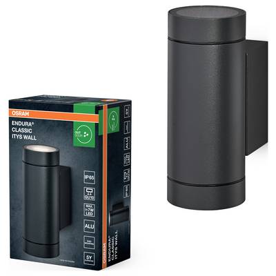 OSRAM HOMELIGHTING Endura Classic GU10 IP65 Itys Wall Dark Gray 4099854447341 LED outdoor wall light-1