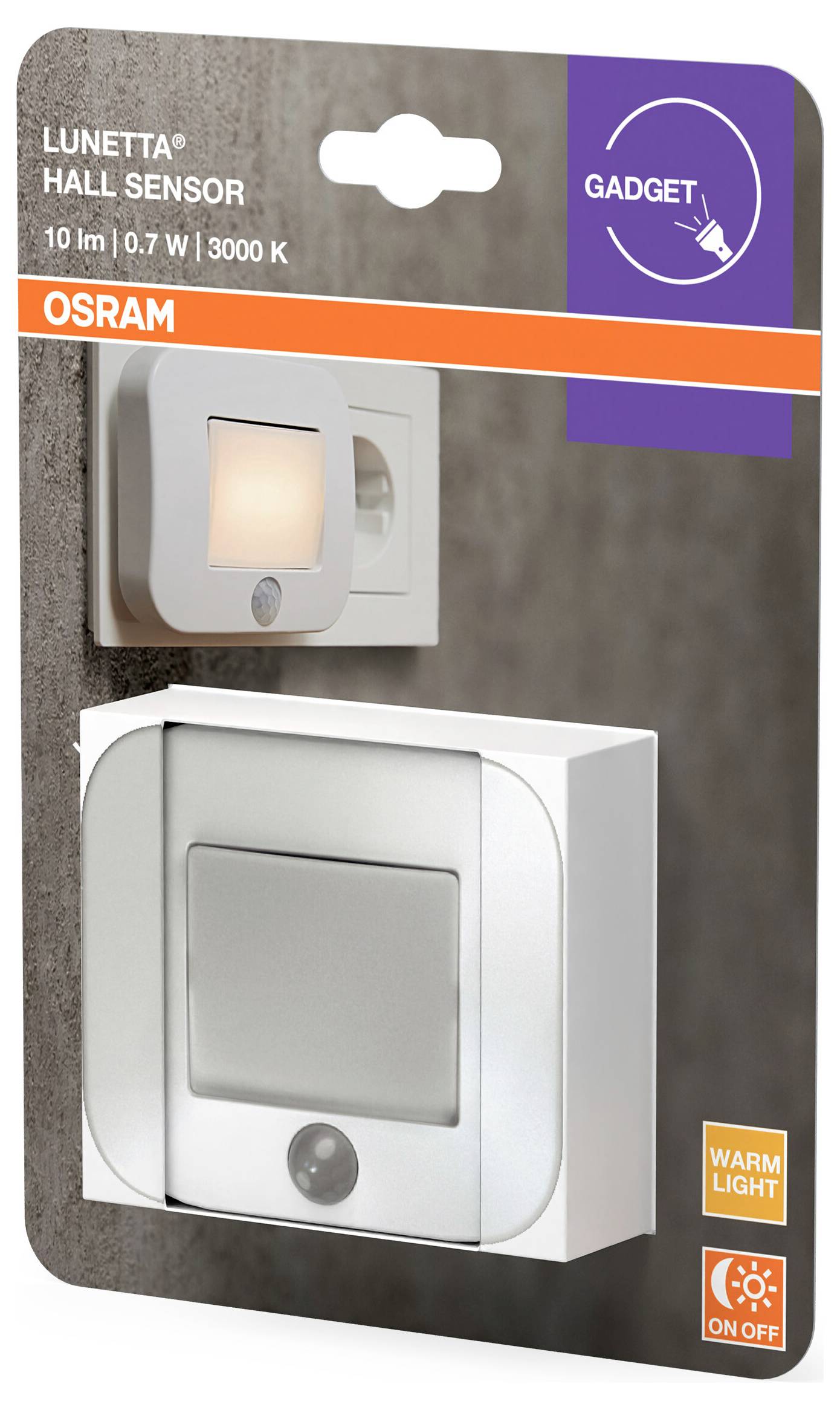 OSRAM HOMELIGHTING Lunetta Hall Sensor White 4099854532153 LED night light-2