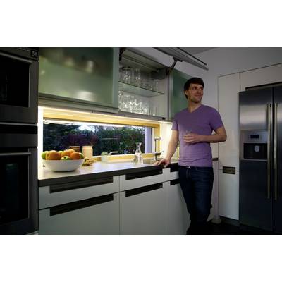 OSRAM HOMELIGHTING Linear LED Flat Sensor 12W 3000K LED plinth lighting (+ motion detector) LED (monochrome) 12 W-3
