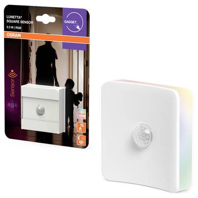 OSRAM HOMELIGHTING Lunetta Square Sensor RGB White LED plinth lighting (+ motion detector) LED (monochrome) RGB-1