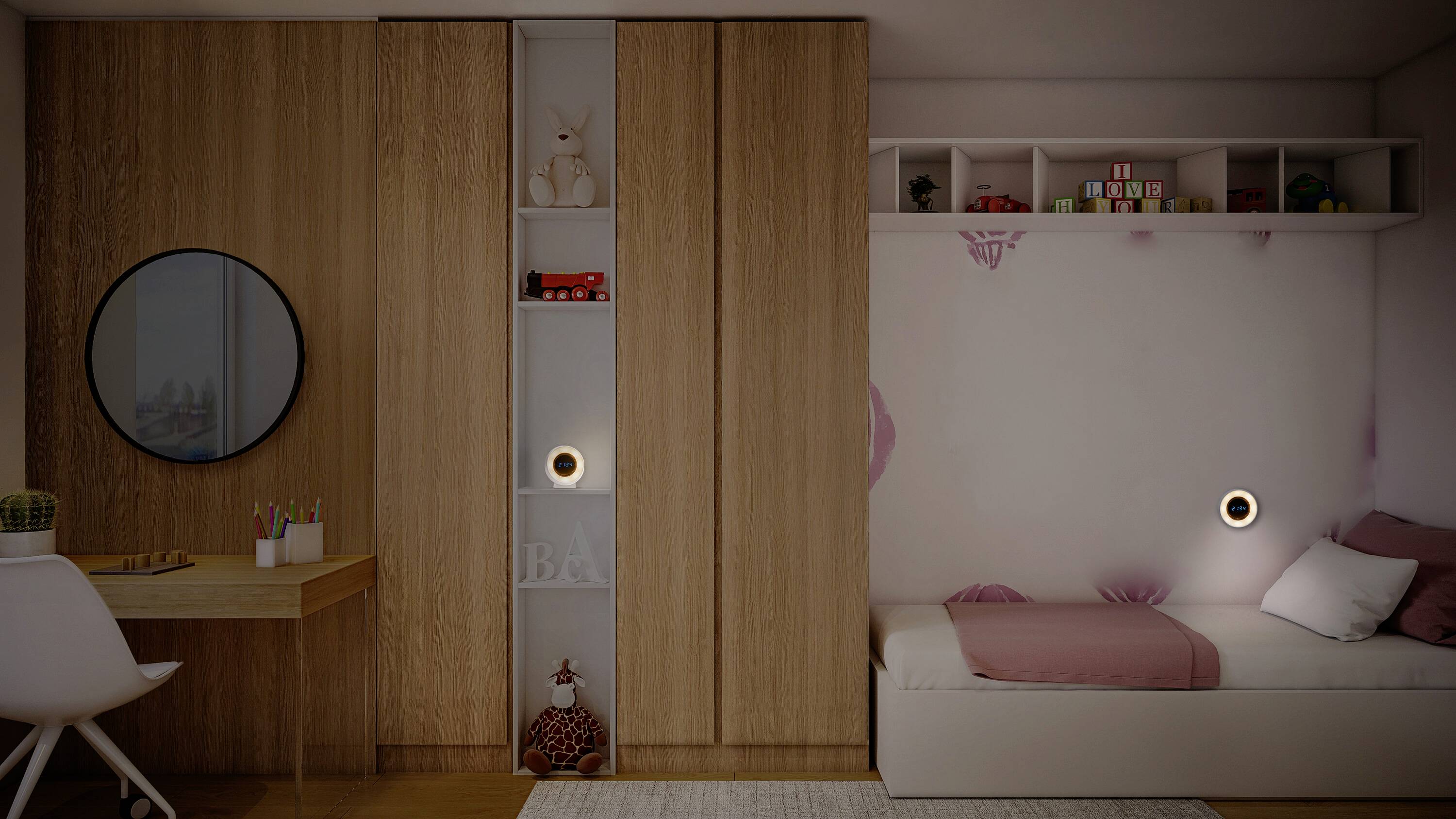 OSRAM HOMELIGHTING Nightlux Clock 0.3W 4099854530838 LED night light-3