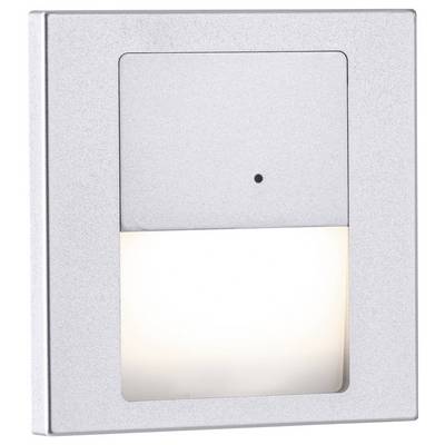 Paulmann 80003 Tsaro eckig 80x36mm 1W 80lm 230V 2700K Recessed wall light LED (monochrome) 1 W Chrome (matt)-1