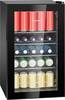 Bomann KSG 7287 Refrigerator EEC: E (A - G) 63 l Free standing appliance Black