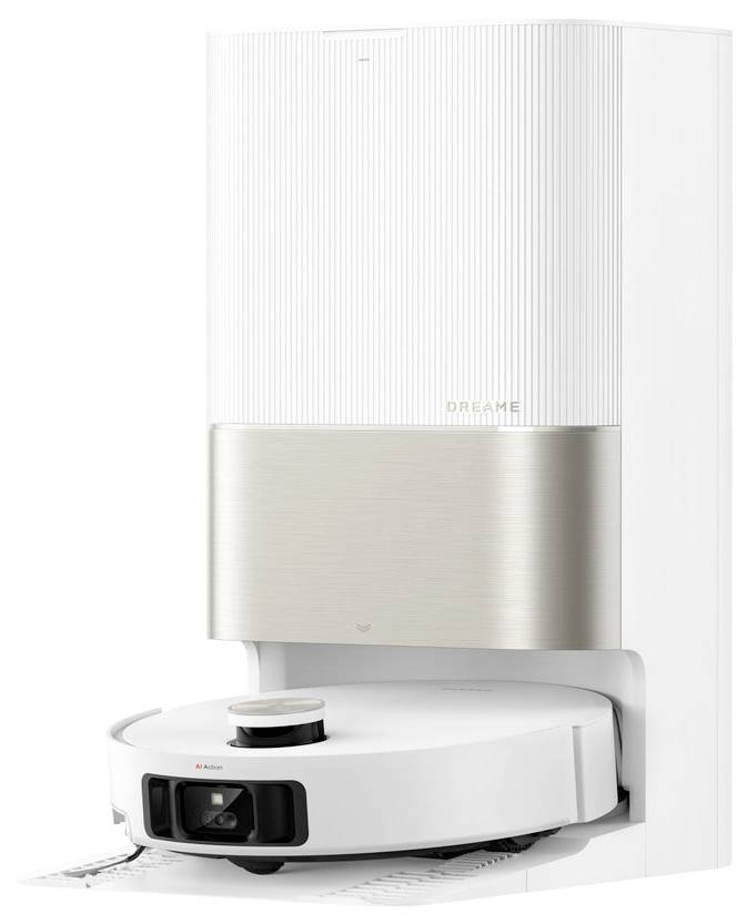 dreame X50 Ultra Robotic vac Stainless steel, White Incl. wet mopping function-3