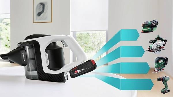 Bosch Unlimited 7, weiß, 5Ah Akku Vacuum cleaner-2