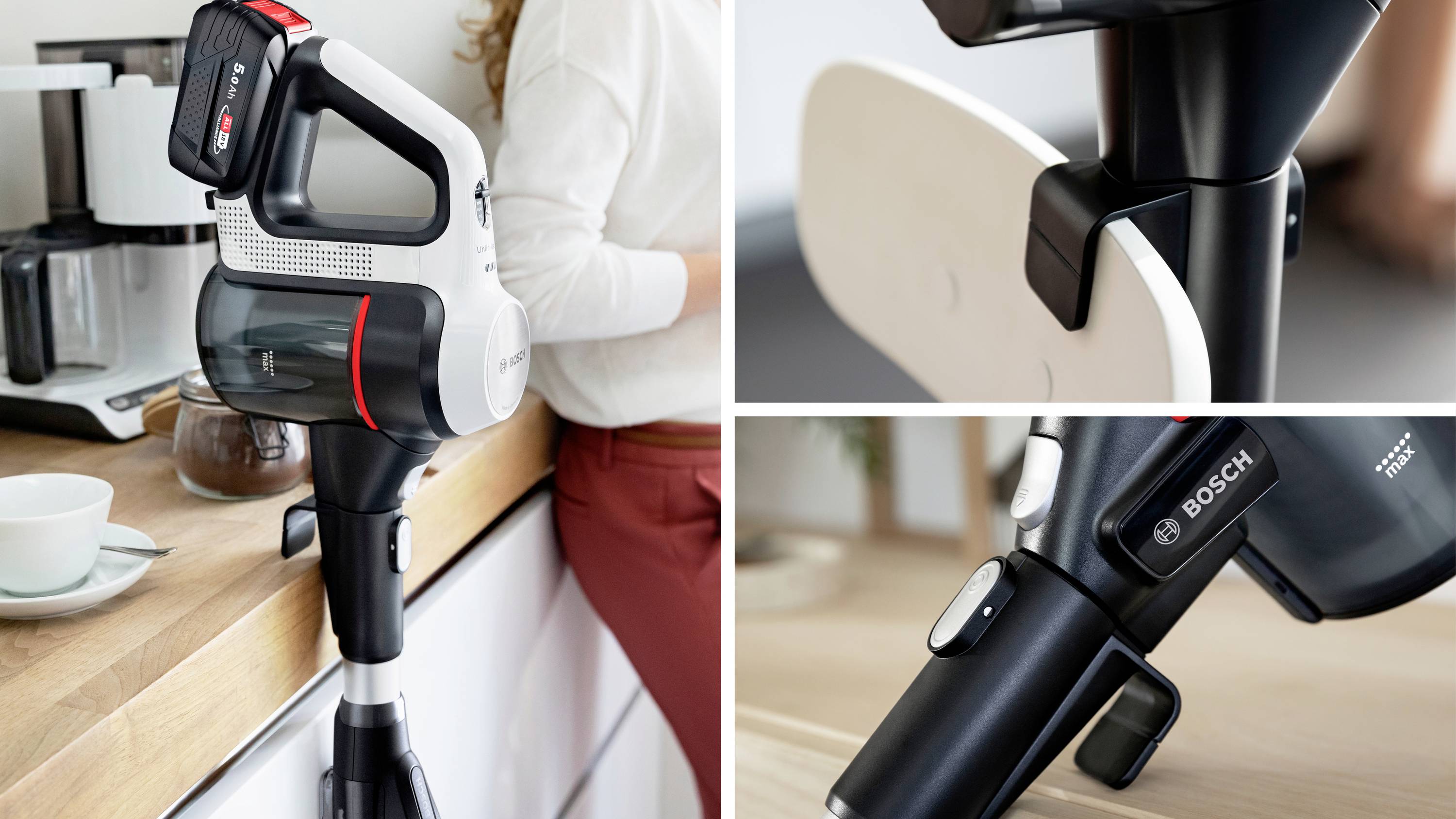 Bosch Unlimited 7, weiß, 5Ah Akku Vacuum cleaner-10