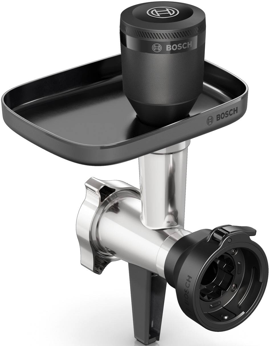 Bosch Hunting Adventure Set Fleischwolf+Zubehör für Bosch Küchenmaschine Serie 6 MUZS6HA Mincer Black, Stainless steel-3