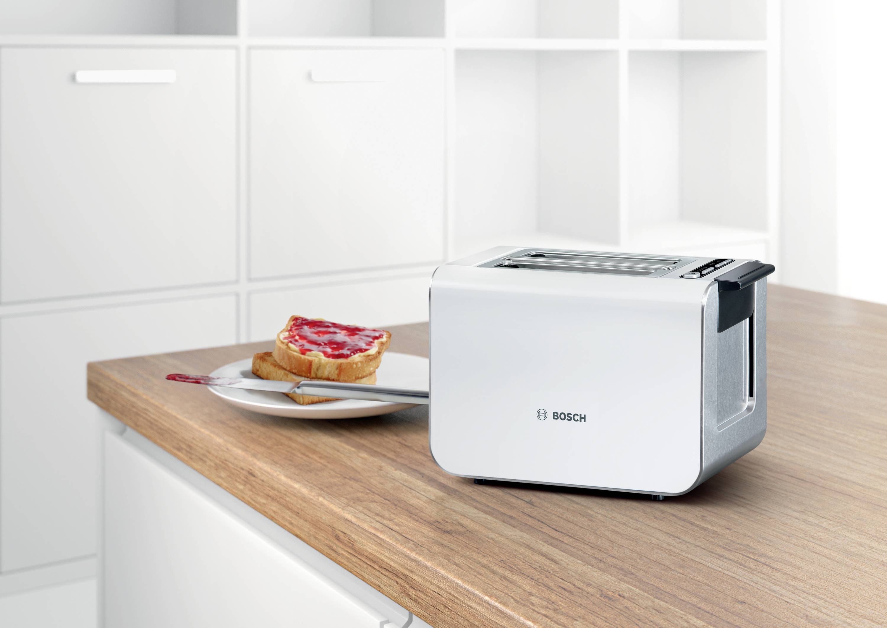 Bosch Kompakt Styline, weiß Toaster White-8