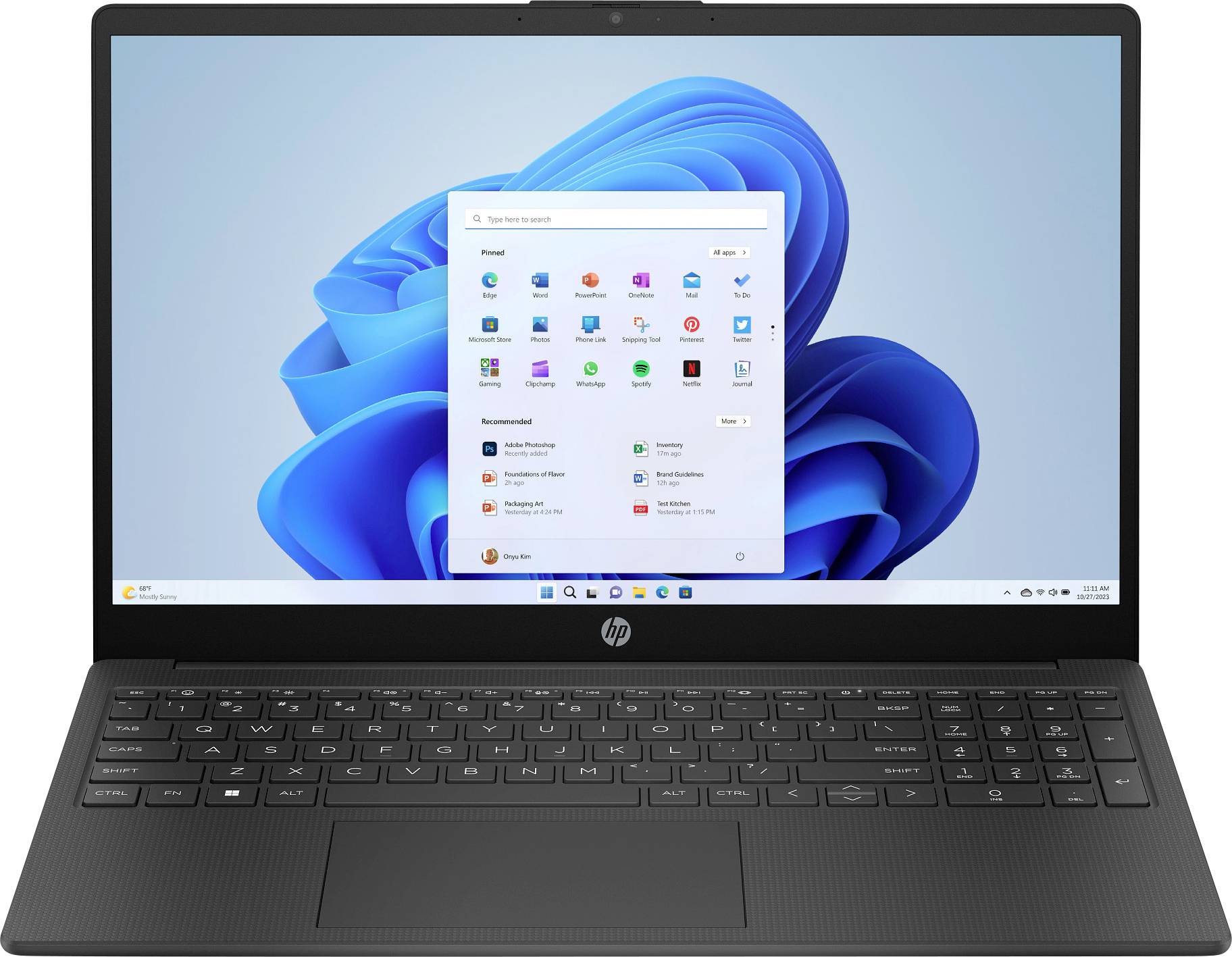 HP Laptop 15-fc0079ng 39.6 cm (15.6 inch) Full HDAMD Ryzen 75825U16 GB RAM512 GB SSD;German, QWERTZAMD;BlackBV8D6EA