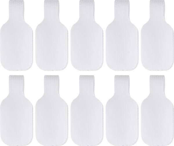 SpeaKa Professional SP-13756880 Cable identifier Writing area: 20 x 38 mm White 10 pc(s)