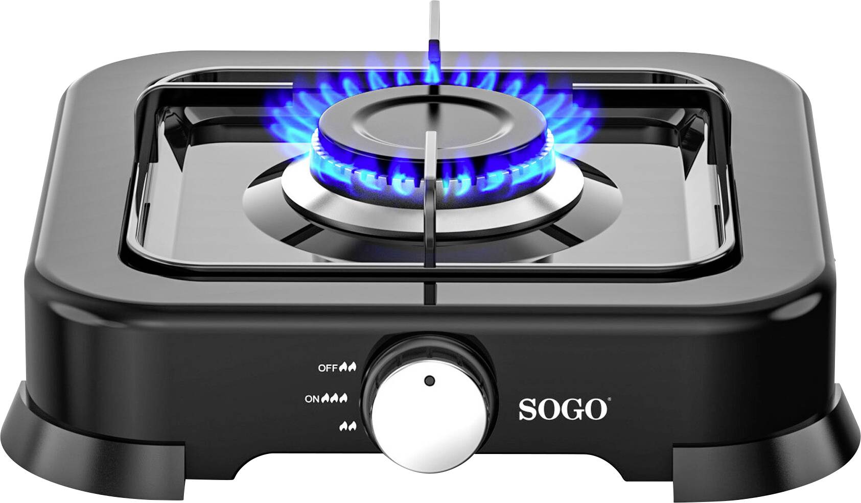 SOGO Human Technology Gas Camping stove COC-SS-10233 COC-SS-10233 Aluminium-0