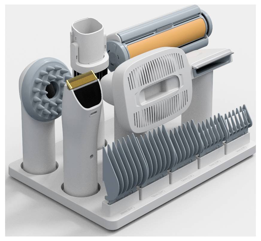 Lifenaxx LX-052 Pet care set White, Green 1 pc(s)-3