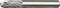 A cylindrical metal tool with a ribbed surface, likely used for machining or cutting.