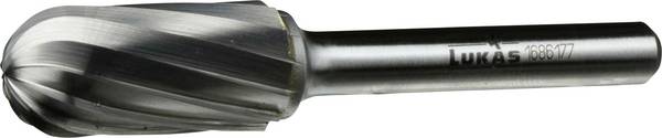 LUKAS-ERZETT A10021225601 Planer Carbide metal Roller  Length 40 mm Product size (Ø) 12 mm Working length 25 mm Shank diameter 6 mm
