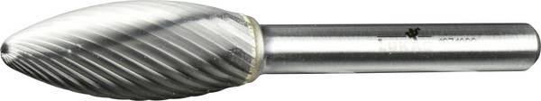 LUKAS-ERZETT A10091230603 Planer Carbide metal Flame  Length 40 mm Product size (Ø) 12 mm Working length 30 mm Shank diameter 6 mm