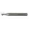A metallic burr with a spherical tip, used for precise material removal in machining or engraving tasks.