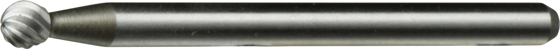 A cylindrical metal tool with a spiral cutting head, typically used in machining for cutting and shaping materials.