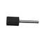 A small black brush attachment with a metal rod handle, used for cleaning or polishing surfaces in mechanical tools or appliances.