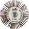 A circular sanding brush labeled 'Lukas Germany K 120,' designed for use at speeds up to 16,000 RPM.