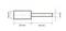 A technical drawing shows a rectangular object with dimensions: width 10 mm on the left, narrowing to 6 mm, with lengths 20 mm and 40 mm.