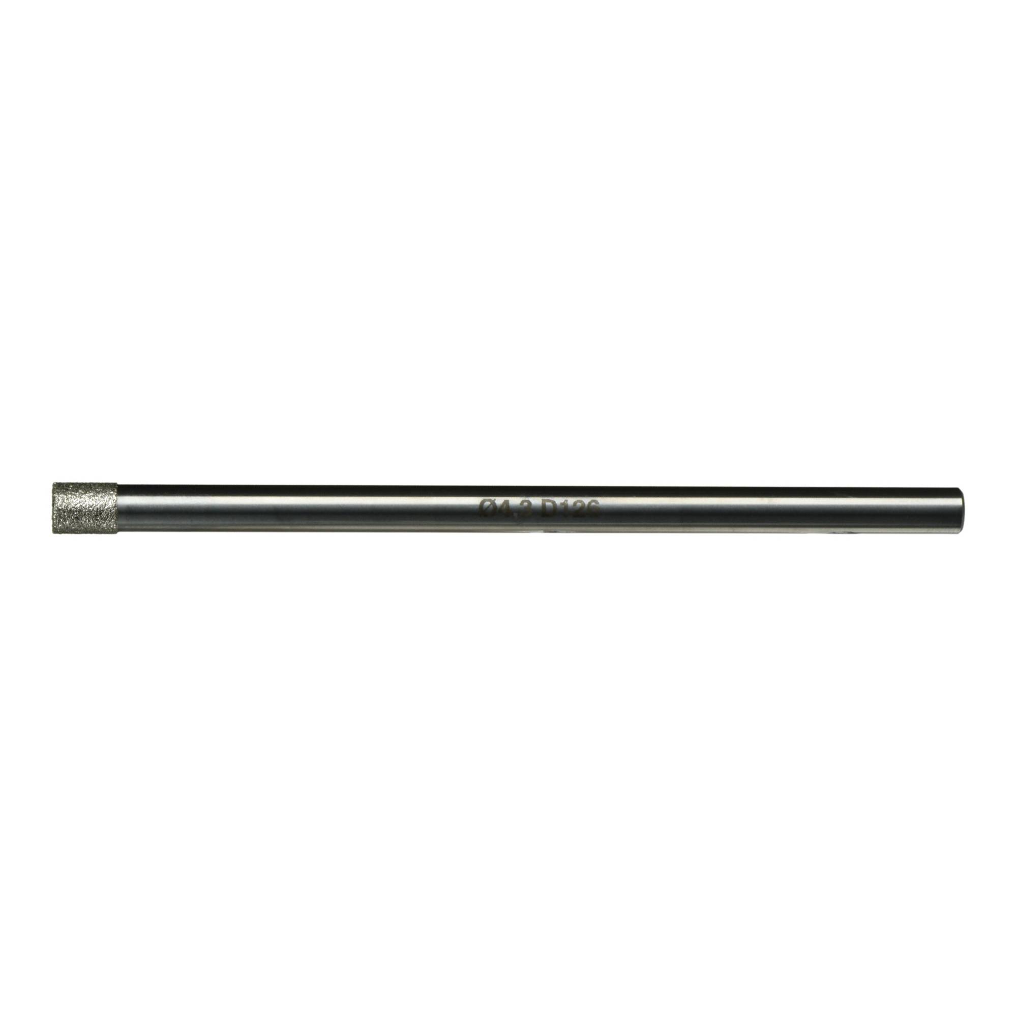 A metal rod with a textured tip, likely a tool or component, shown on a plain white background.
