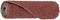 A roll of textured, reddish-brown abrasive material, likely sandpaper, used for sanding or smoothing surfaces in construction or crafts.