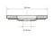 Cross-sectional diagram of a layered structure with total thickness labeled as 125 mm and a central detail of 22.23 mm.