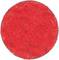 A round, textured red surface resembling an abrasive pad or disc viewed from above.