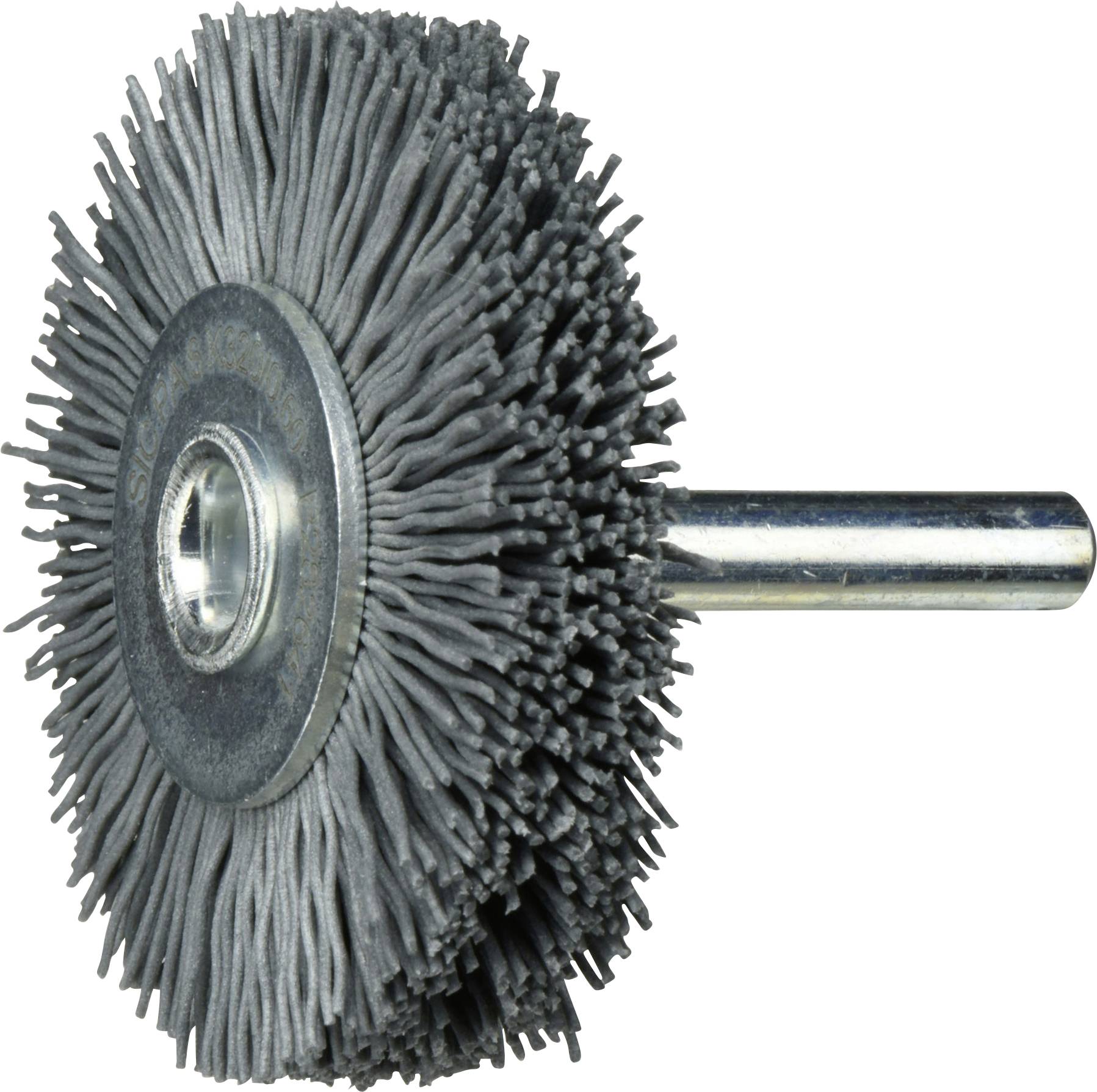 LUKAS-ERZETT Shaft round wire brush BSNF universal 50x10 mm for drill machines made of nylon | FEIN BSNF 05010 S6 A350105010049 10 pc(s)