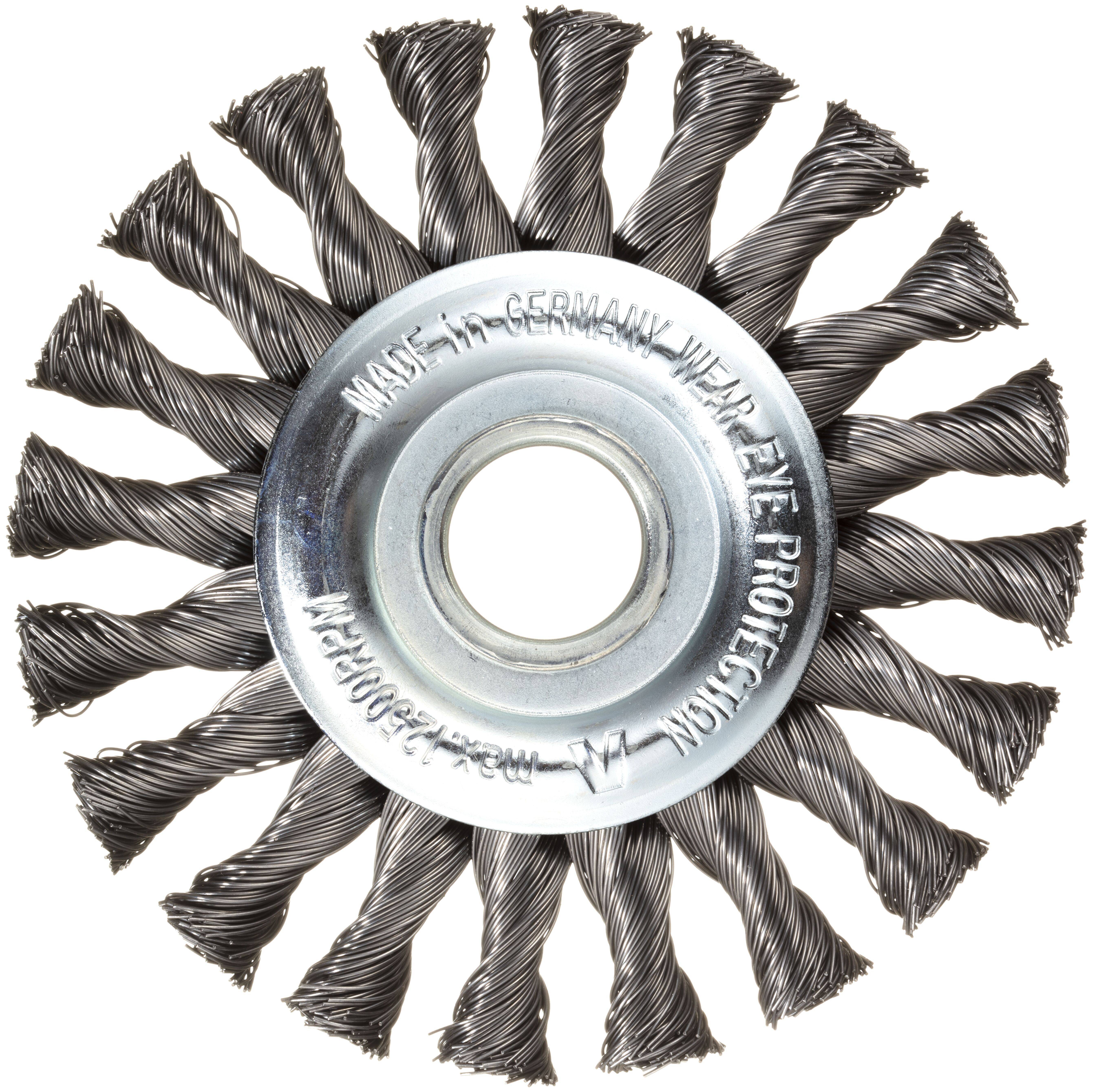 LUKAS-ERZETT Round wire brush BRSZ universal 125x14 mm for angled grinder tapped BRSZ 12514 A350312514135 1 pc(s)-2