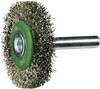 LUKAS-ERZETT Shaft round wire brush BVW for stainless steel 40x11 mm for straight grinder shaft BSVW 04011 S6 VA A351004036 10 pc(s)