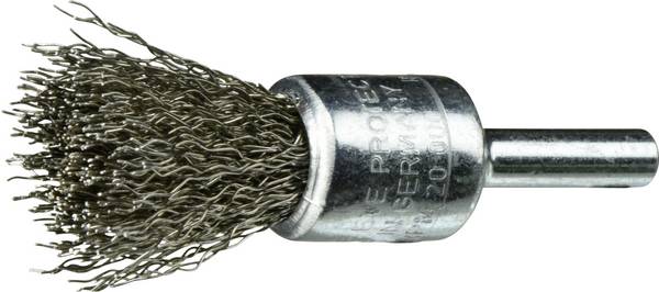 LUKAS-ERZETT Curved BPVW brush wire brush for stainless steel 17x17 mm for straight grinder BPVW 01725 S6 VA A351101506 10 pc(s)