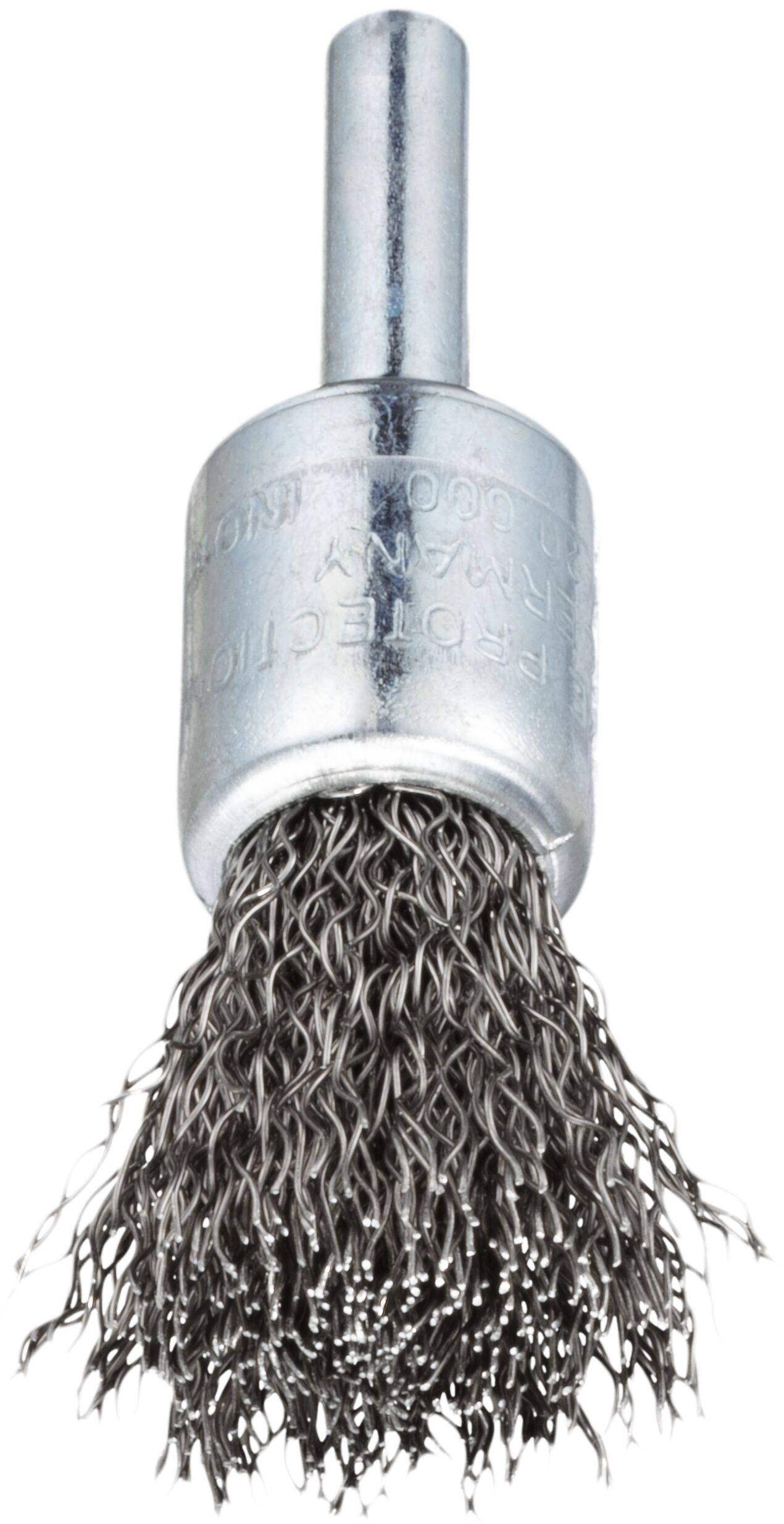 LUKAS-ERZETT Curved BPVW brush wire brush for stainless steel 17x17 mm for straight grinder BPVW 01725 S6 VA A351101506 -3