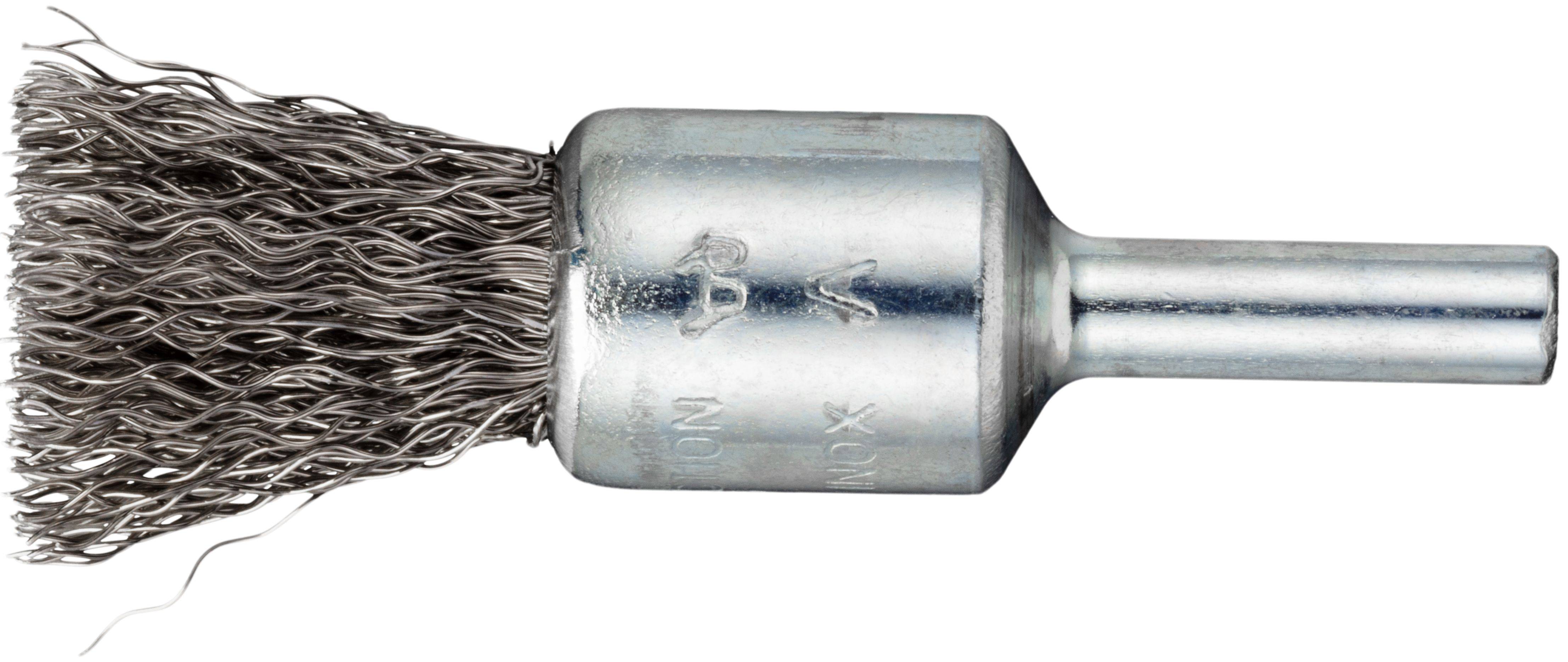 LUKAS-ERZETT Curved BPVW brush wire brush for stainless steel 17x17 mm for straight grinder BPVW 01725 S6 VA A351101506 -4