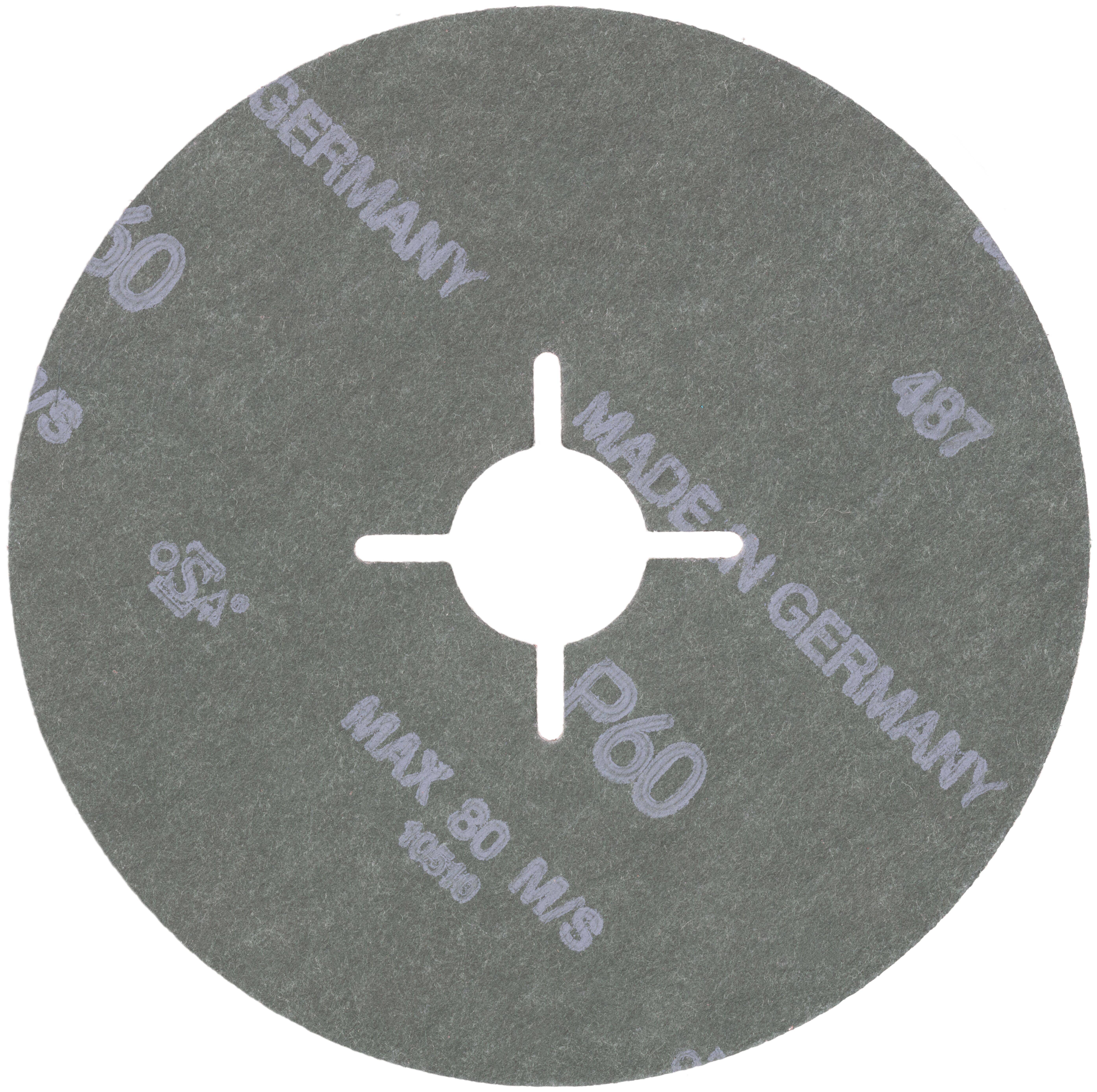 LUKAS-ERZETT A38301250601 Abrasive fibre disc Diameter 125 mm Grit size=60 50 pc(s)-1