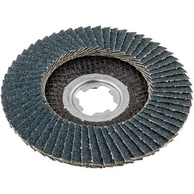 LUKAS-ERZETT A67181250401865 Flap disc Diameter 125 mm Grit size=40 10 pc(s)-0