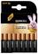 'Duracell Plus AAA batteries pack of 16, featuring a pink bunny mascot and claims of up to 100% extra life with Power Boost technology.'