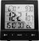 A digital alarm clock displaying the current time as '12:21 PM', with alarm times set for '6:30' and '9:30'. Temperature reads '22°C'.