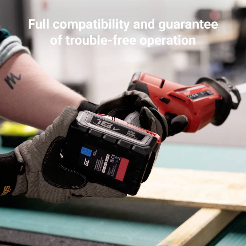 Green Cell GC-PTML12V6 B6 4932451395 Tool battery 12 V 6 Ah Li-ion-5