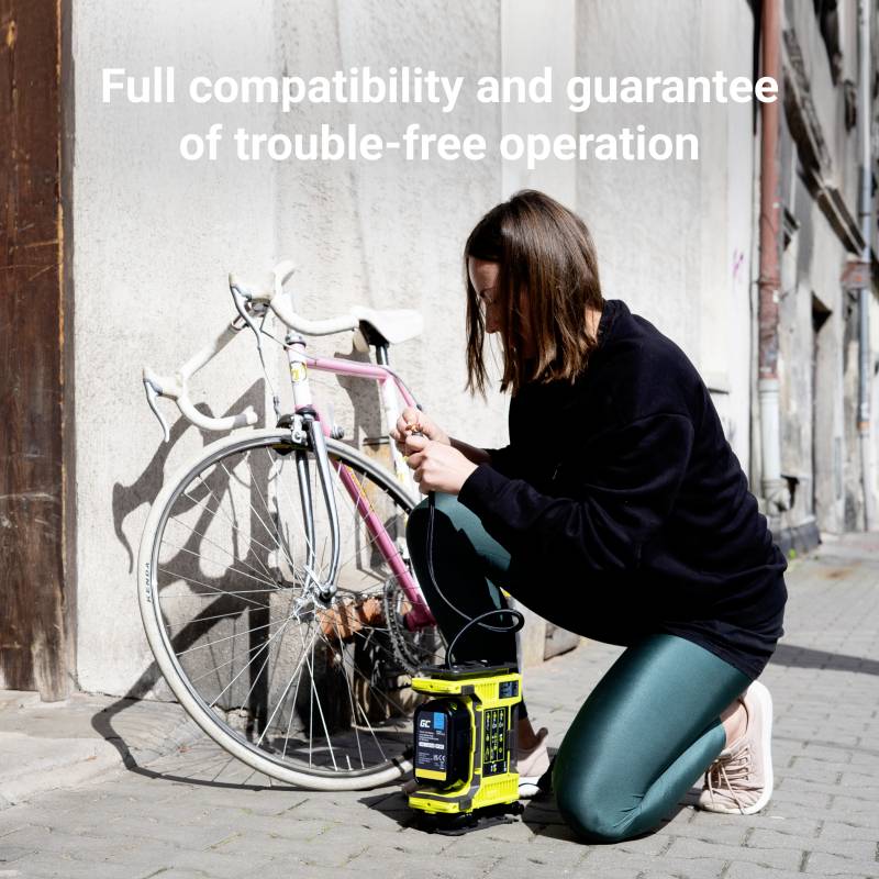 Green Cell GC-PTRY18V5 RB18L50 Tool battery 18 V 5.0 Ah Li-ion-5