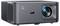 A sleek, modern projector with a bold lens and 'Sound by JBL' logo, designed for high-quality audio-visual experiences.