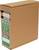 A cardboard box labeled with 'Heat Shrinking Tube', 3:1 ratio, 25.4 mm diameter, 5 meters long, includes adhesive.