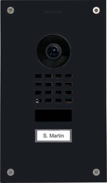 DoorBird  D1101UV    Door intercom  Bluetooth®, LAN  Outdoor panel    Graphite black (semi-gloss)