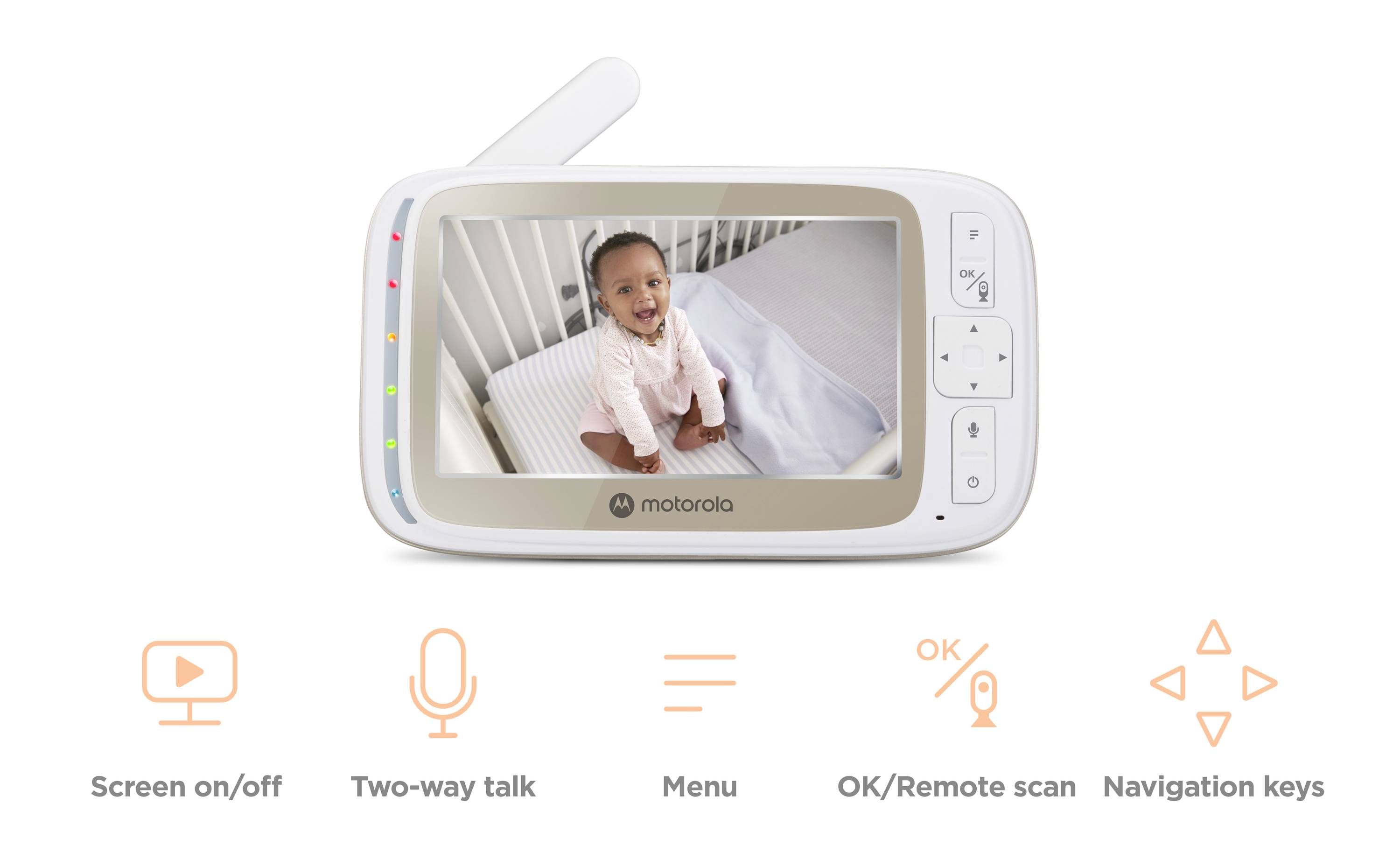 Motorola VM85 Connect VM85 Connect (EU) Baby monitor incl. camera 2.4 GHz-7